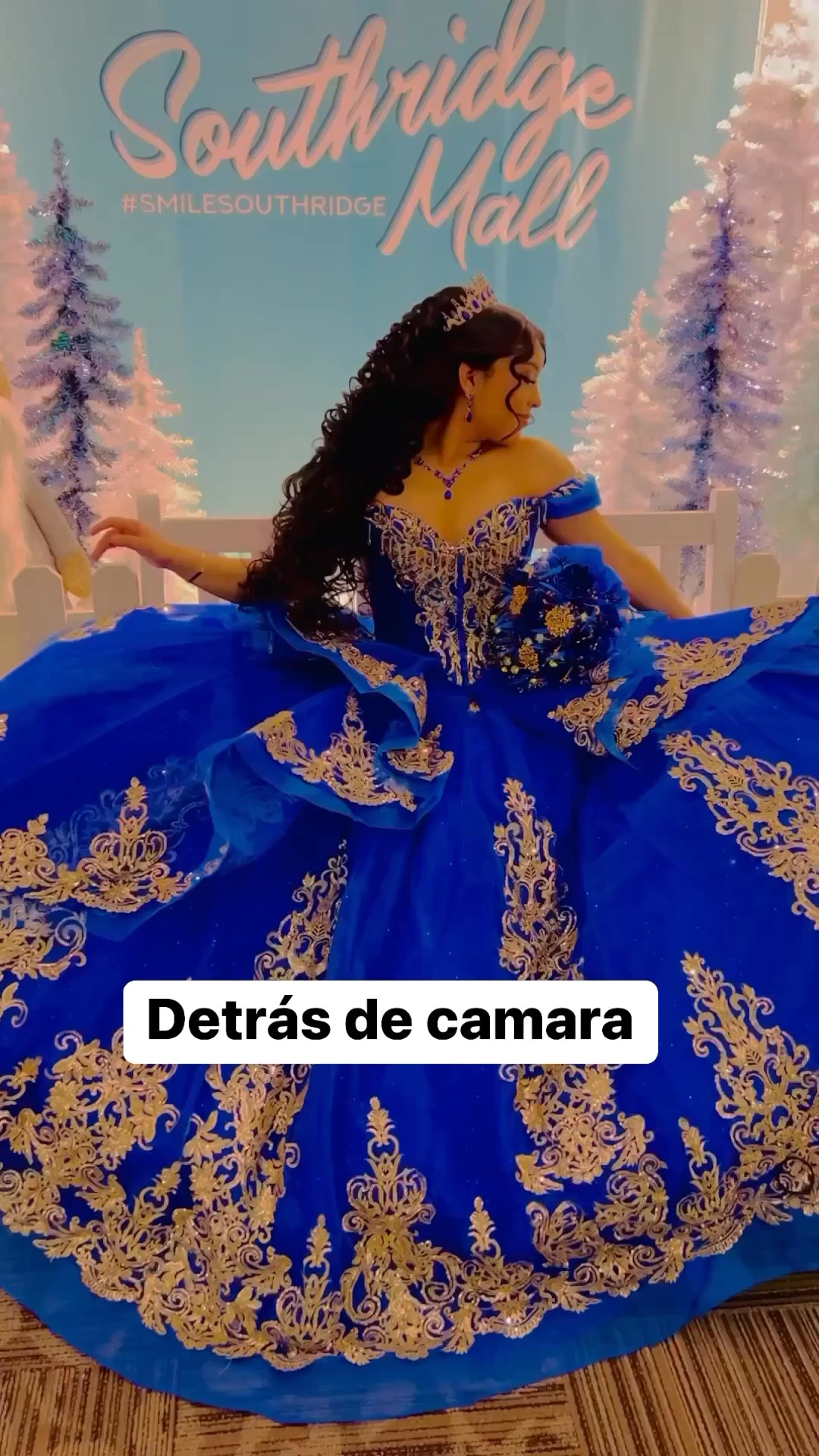 quinceañera dress displayed at Arelys Boutique Greendale WI